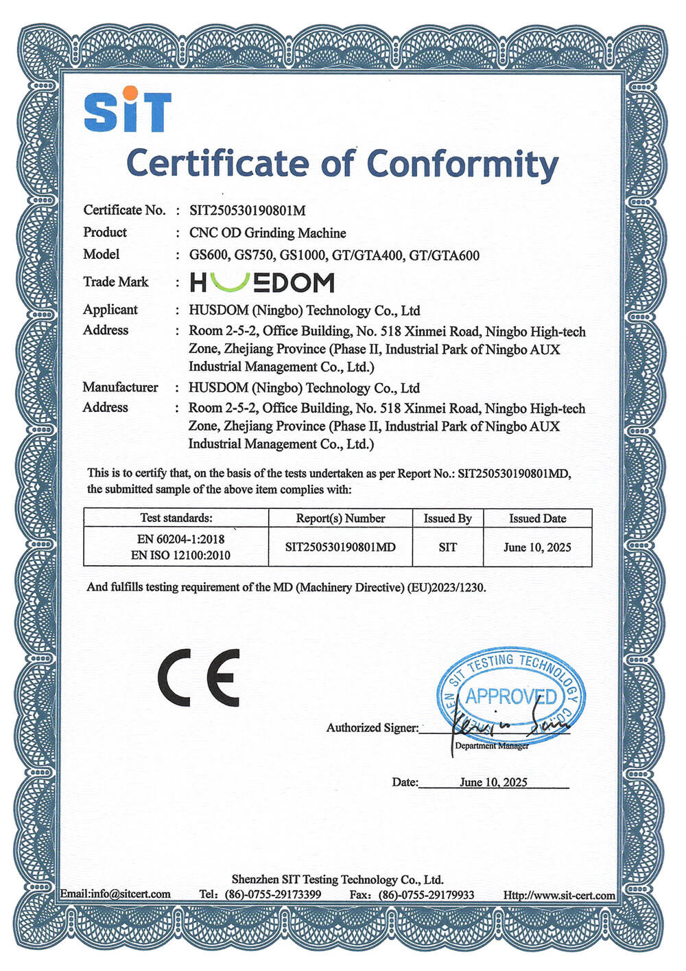 Machinery Directive